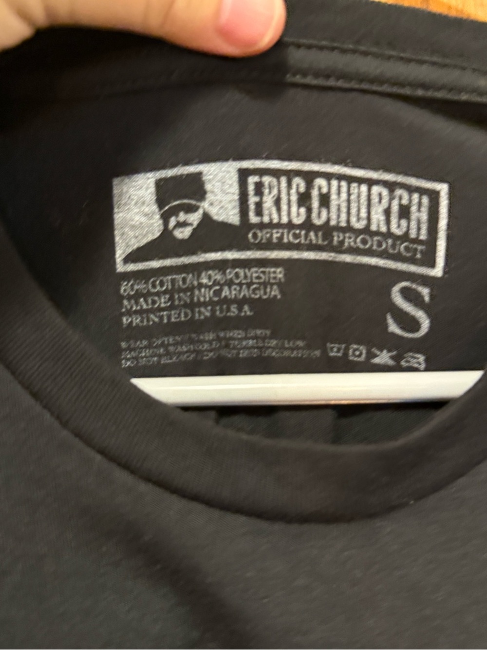 Black 'The Chief' Graphic Tee Size Small - Picture 3 of 3
